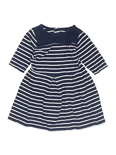 Pre-owned Carter's Kids' Dress In Blue