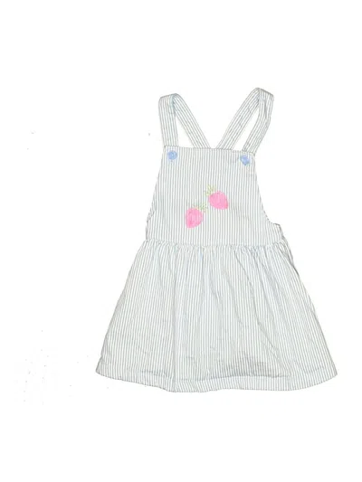 Pre-owned Carter's Kids' Dress In Blue