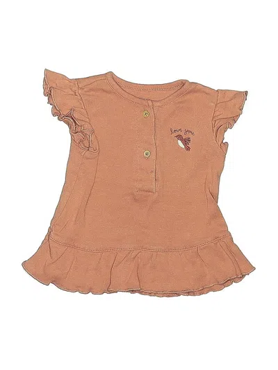 Pre-owned Carter's Babies' Dress In Brown