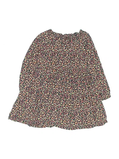 Pre-owned Carter's Kids' Dress In Brown