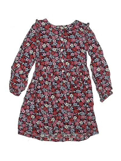 Pre-owned Carter's Kids' Dress In Burgundy