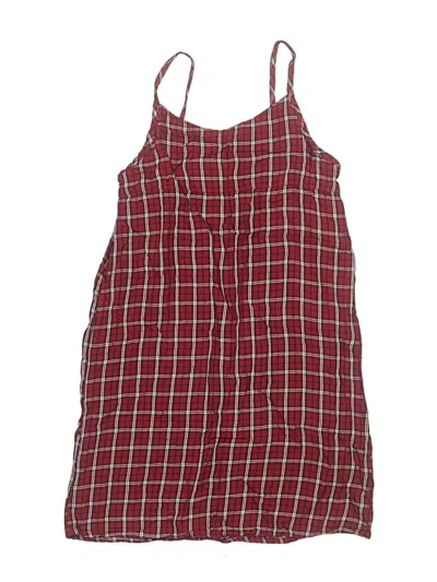 Pre-owned Carter's Kids' Dress In Burgundy