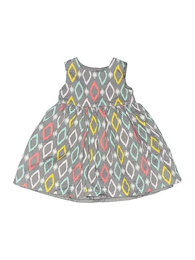 Pre-owned Carter's Babies' Dress In Gray
