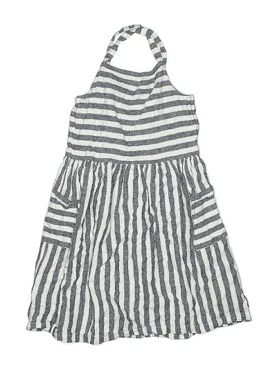 Pre-owned Carter's Kids' Dress In Gray