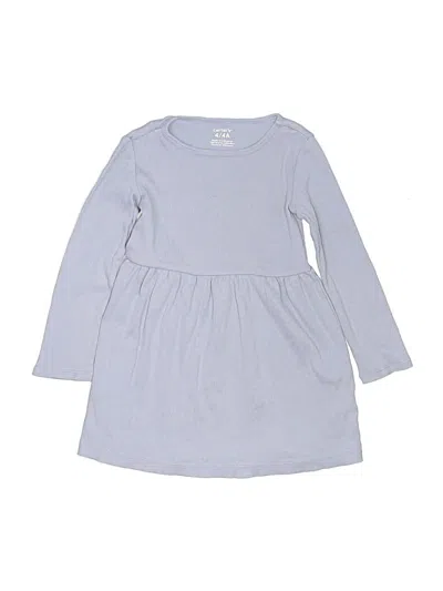 Pre-owned Carter's Kids' Dress In Gray