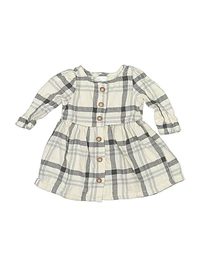 Pre-owned Carter's Babies' Dress In Gray