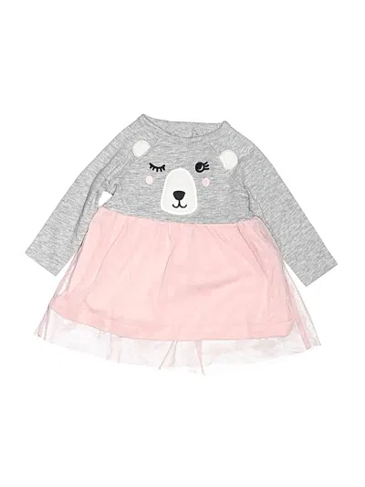 Pre-owned Carter's Babies' Dress In Gray