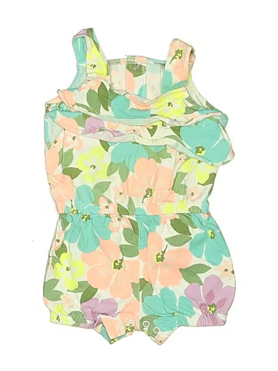 Pre-owned Carter's Kids' Dress In Green