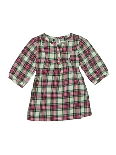 Pre-owned Carter's Kids' Dress In Green