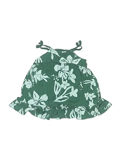 Pre-owned Carter's Babies' Dress In Green