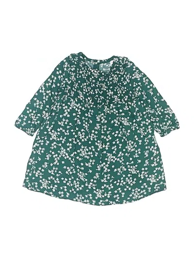 Pre-owned Carter's Babies' Dress In Green