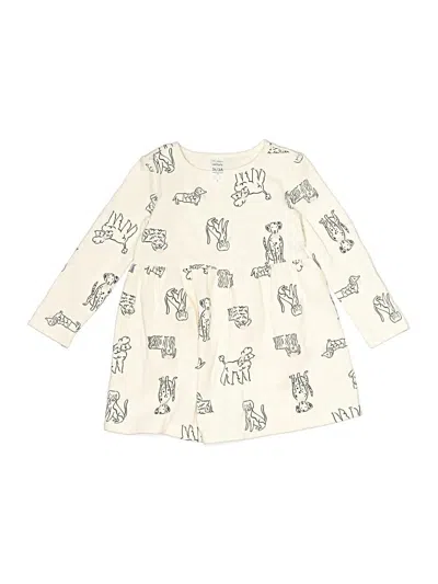 Pre-owned Carter's Kids' Dress In Ivory