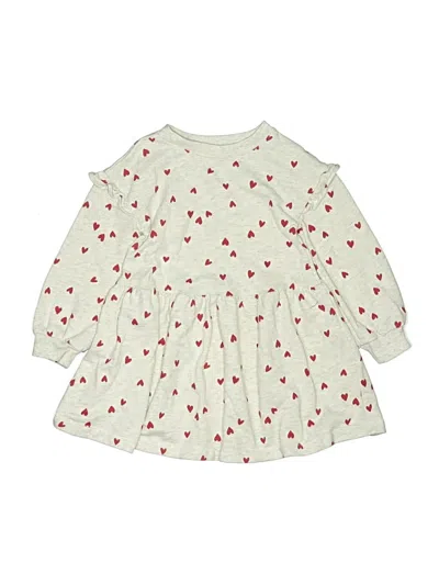 Pre-owned Carter's Kids' Dress In Ivory