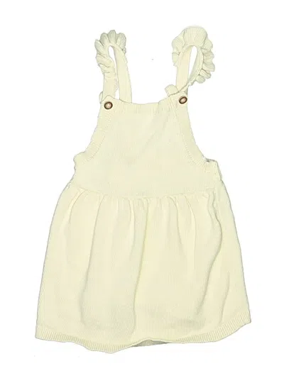 Pre-owned Carter's Kids' Dress In Ivory