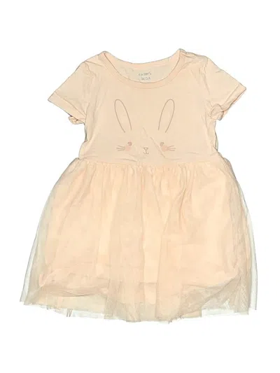 Pre-owned Carter's Kids' Dress In Ivory
