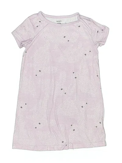 Pre-owned Carter's Kids' Dress In Pink