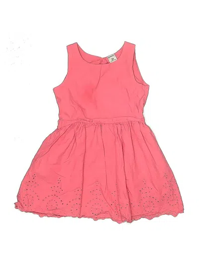 Pre-owned Carter's Kids' Dress In Pink
