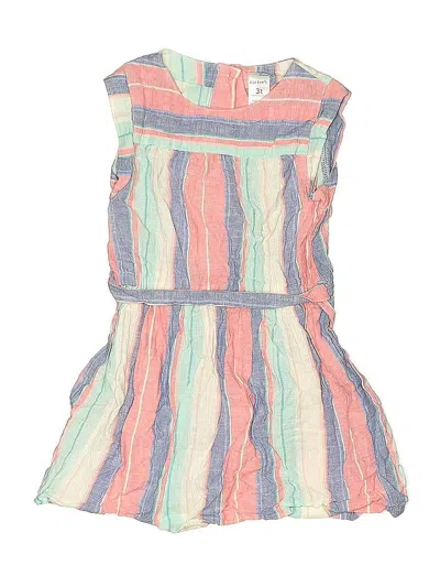 Pre-owned Carter's Kids' Dress In Pink