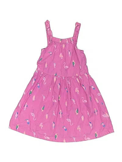 Pre-owned Carter's Kids' Dress In Pink