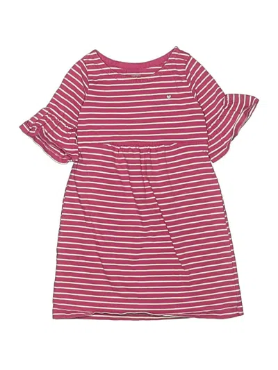 Pre-owned Carter's Kids' Dress In Pink