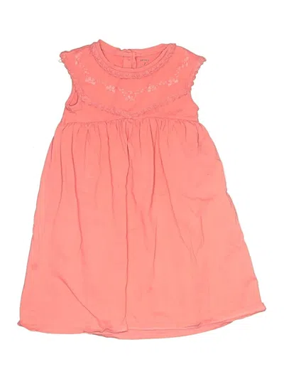 Pre-owned Carter's Kids' Dress In Pink
