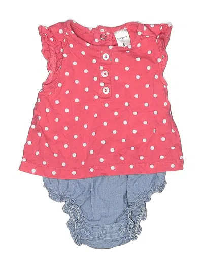 Pre-owned Carter's Babies' Dress In Pink