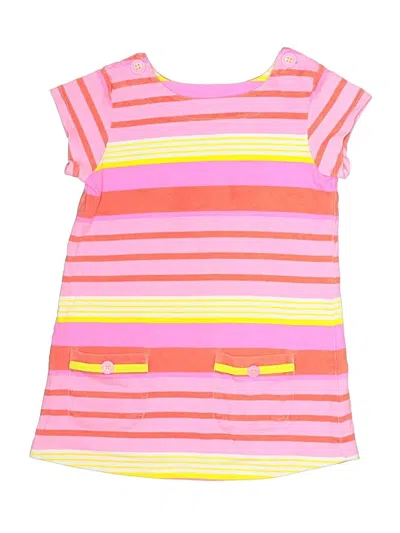 Pre-owned Carter's Kids' Dress In Pink