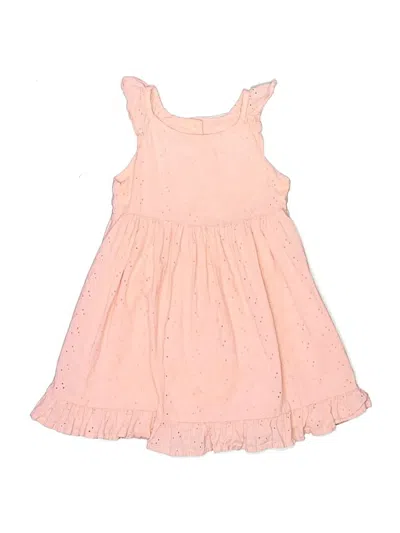 Pre-owned Carter's Kids' Dress In Pink