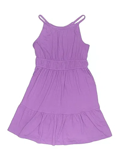 Pre-owned Carter's Kids' Dress In Purple