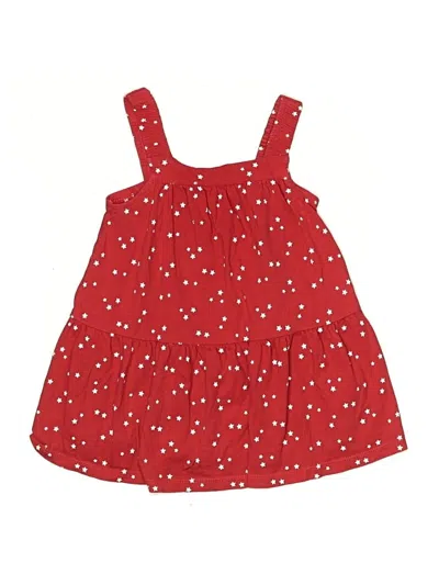 Pre-owned Carter's Kids' Dress In Red
