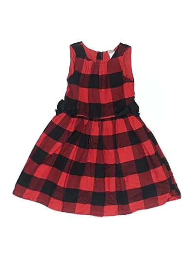 Pre-owned Carter's Kids' Dress In Red