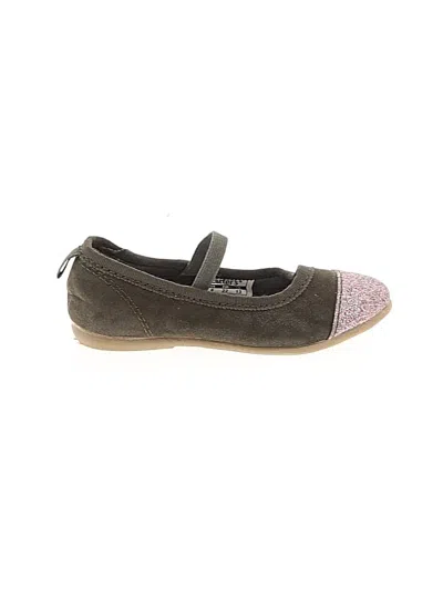 Pre-owned Carter's Kids' Dress Shoes In Green
