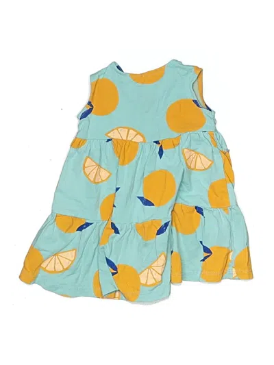 Pre-owned Carter's Babies' Dress In Teal