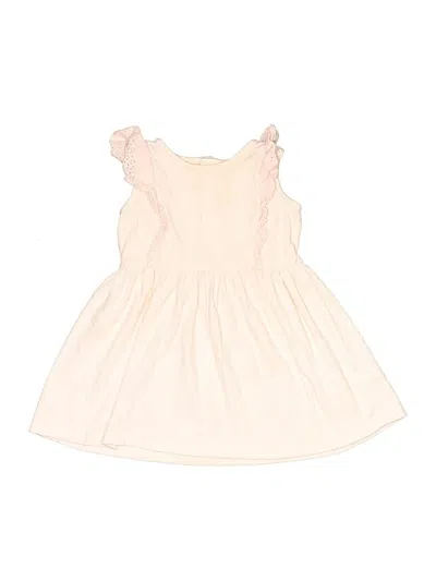 Pre-owned Carter's Kids' Dress In White