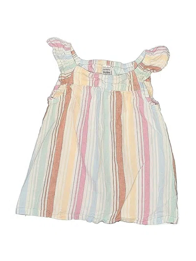 Pre-owned Carter's Kids' Dress In Yellow