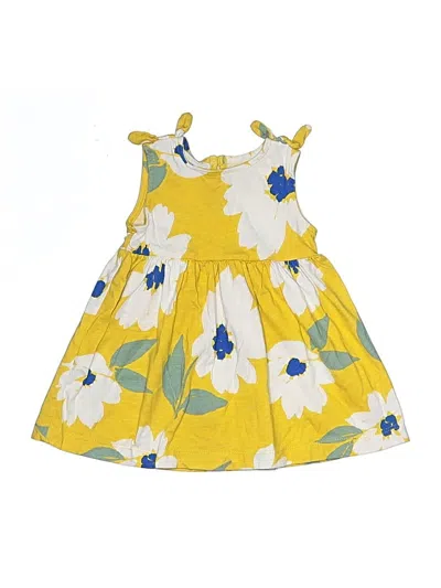 Pre-owned Carter's Babies' Dress In Yellow