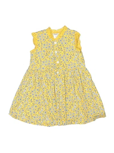 Pre-owned Carter's Babies' Dress In Yellow