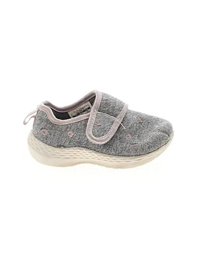 Pre-owned Carter's Kids' Flats In Gray