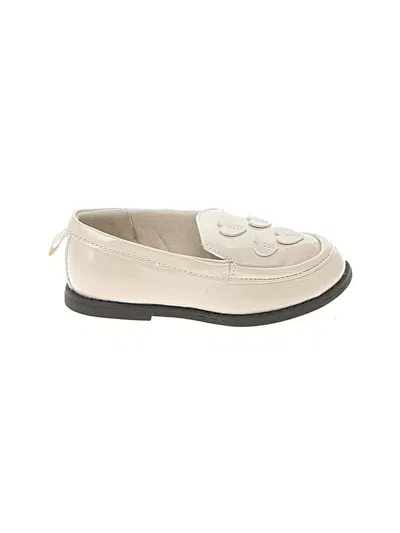 Pre-owned Carter's Kids' Flats In Ivory