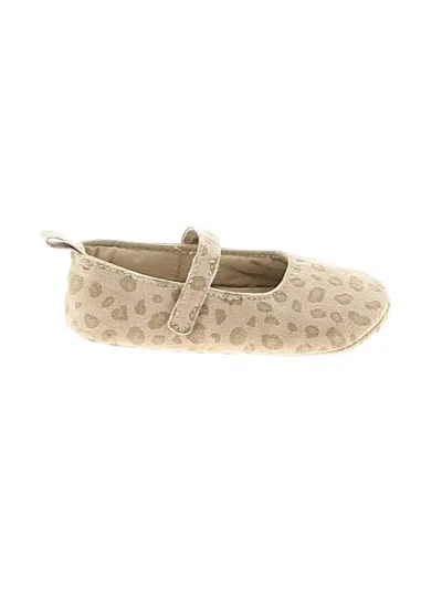 Pre-owned Carter's Babies' Flats In Ivory