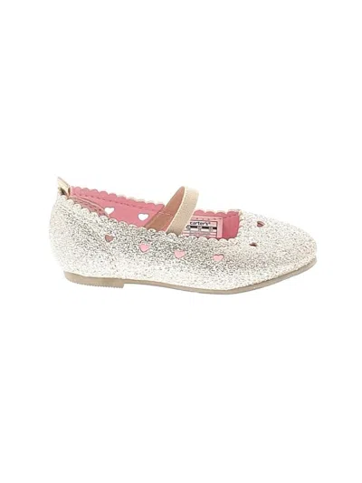 Pre-owned Carter's Kids' Flats In Pink