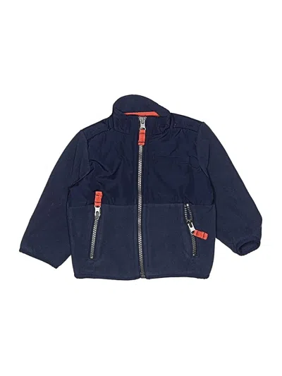 Pre-owned Carter's Babies' Fleece Jacket In Blue