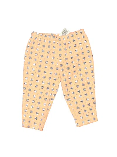 Pre-owned Carter's Babies' Fleece Pants In Yellow