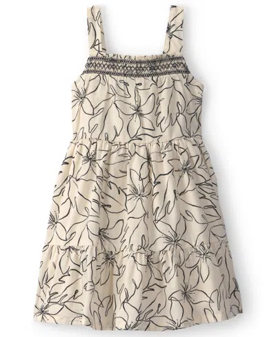 Carter's Babies' Girls' 2t-5t Floral Sleeveless Dress In Neutral