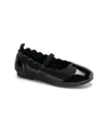 Carter's Girls 4-11 Patterned Ballerina Shoes In Black