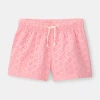 Carter's Girls Mid Rise Pull-on Short In Pink