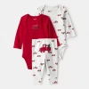Carter's Holiday Baby Boys 3-pc. Pant Set In Multi