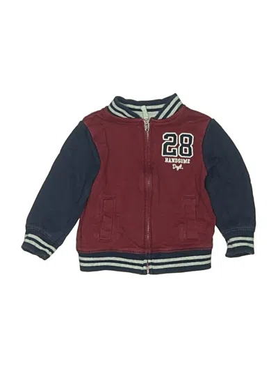 Pre-owned Carter's Babies' Jacket In Burgundy