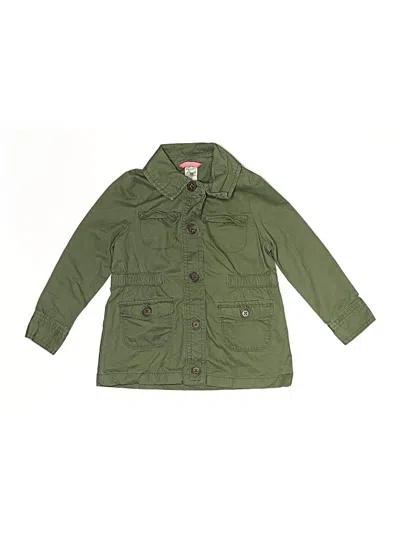 Pre-owned Carter's Kids' Jacket In Green