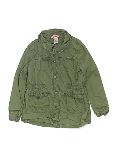 Pre-owned Carter's Kids' Jacket In Green